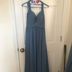 Kennedy Blue bridesmaid dress in Slate Blue.